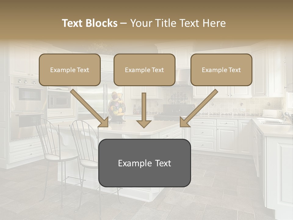 Home Residential Cabinet PowerPoint Template