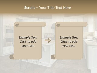 Home Residential Cabinet PowerPoint Template