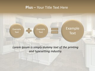 Home Residential Cabinet PowerPoint Template