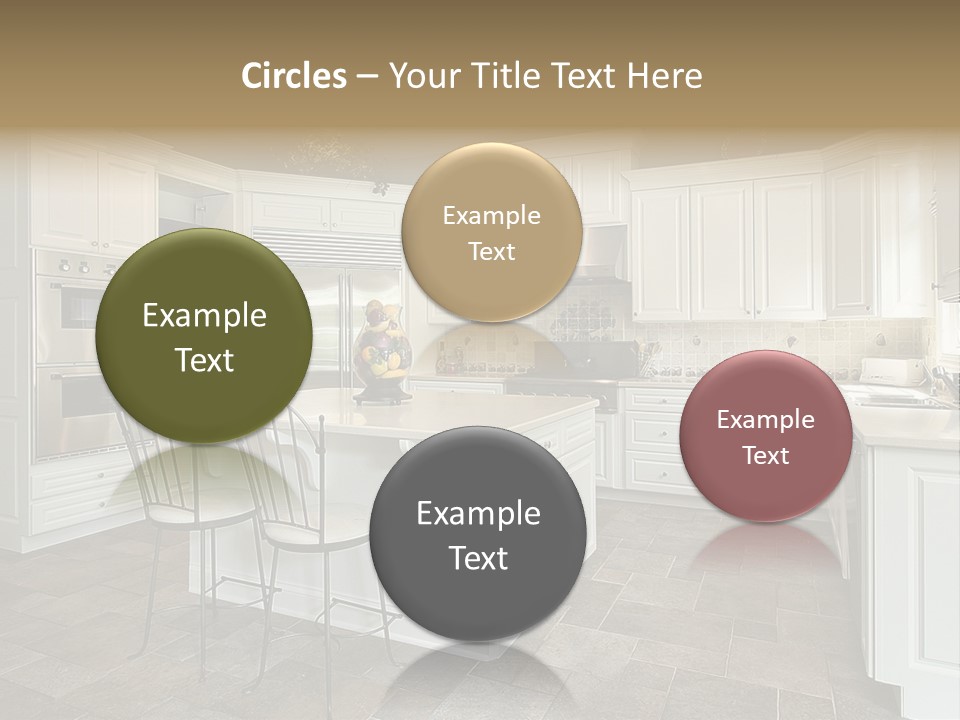Home Residential Cabinet PowerPoint Template