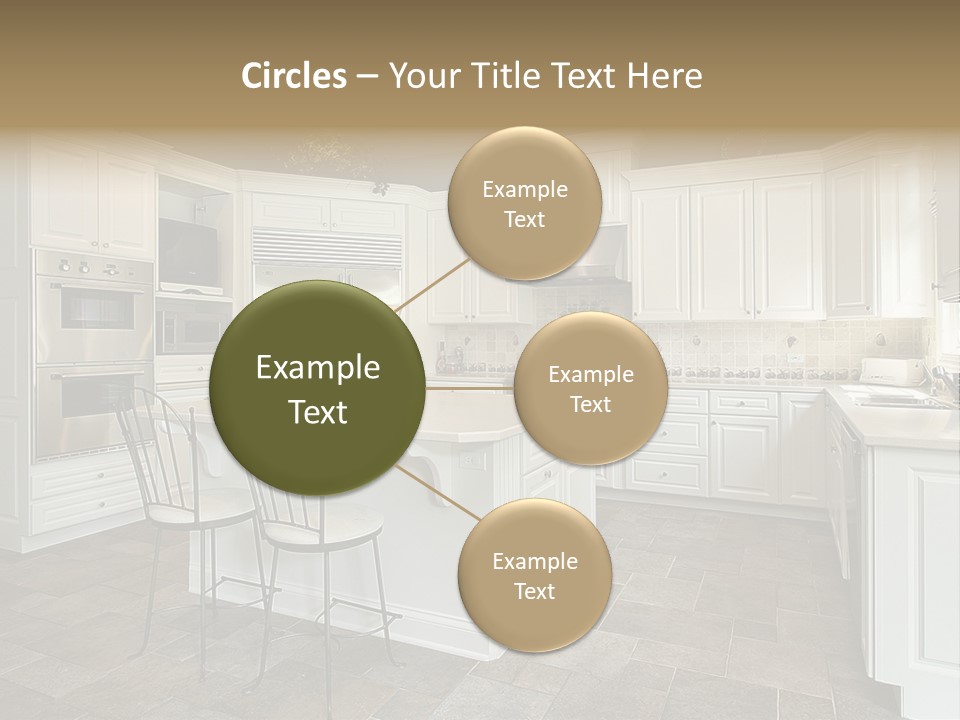 Home Residential Cabinet PowerPoint Template