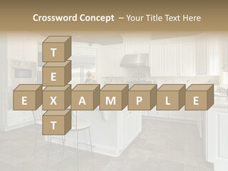 Home Residential Cabinet PowerPoint Template