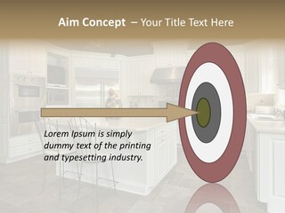 Home Residential Cabinet PowerPoint Template