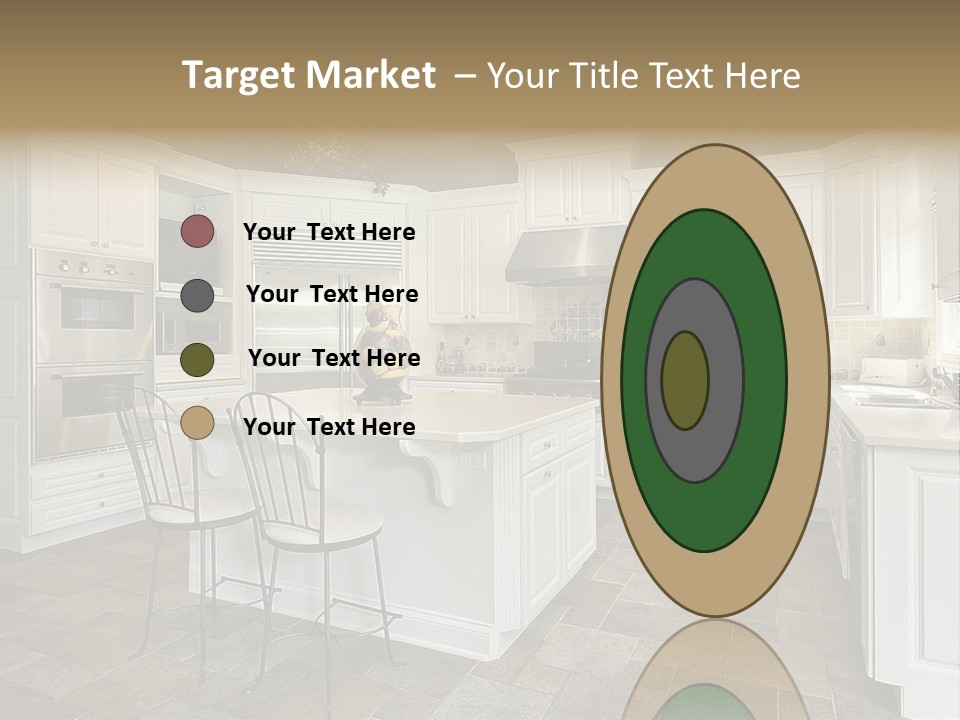 Home Residential Cabinet PowerPoint Template