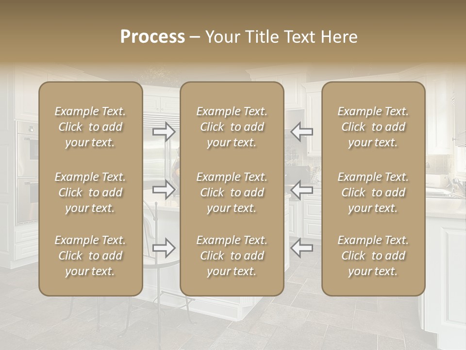 Home Residential Cabinet PowerPoint Template
