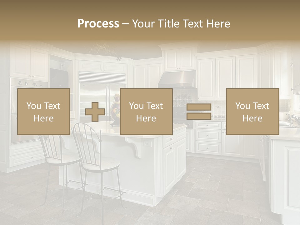 Home Residential Cabinet PowerPoint Template