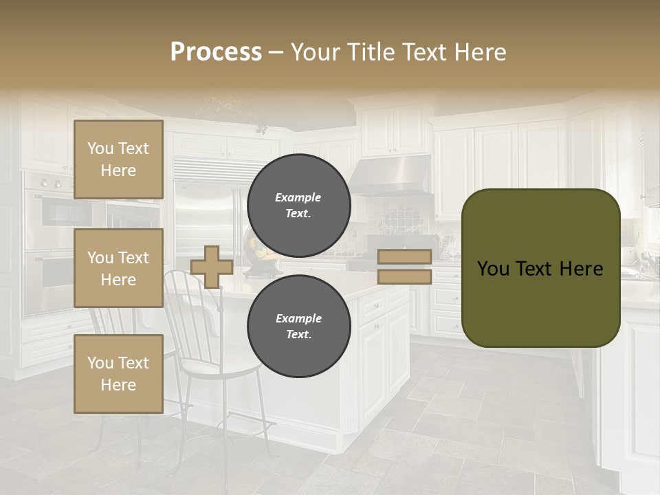 Home Residential Cabinet PowerPoint Template