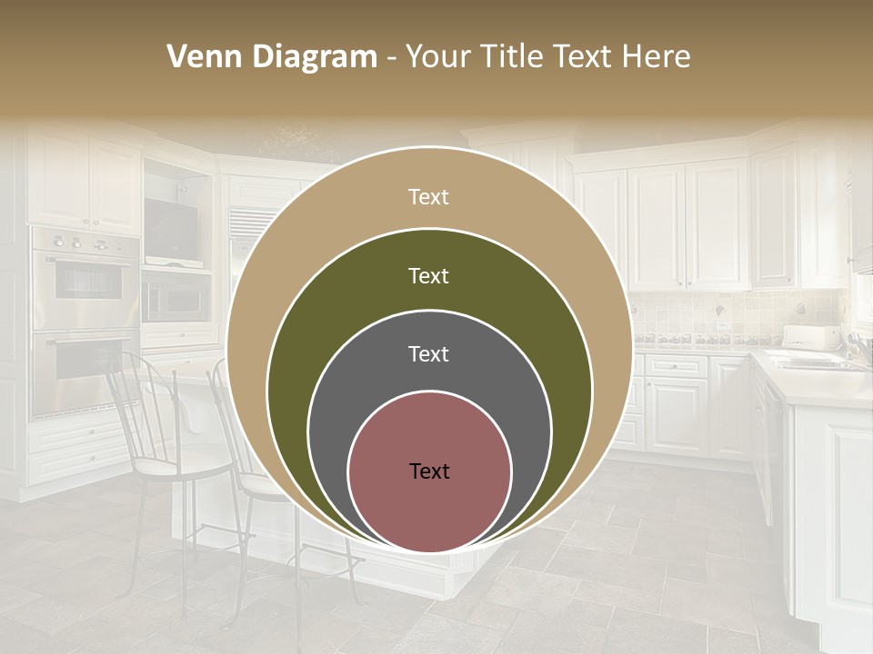 Home Residential Cabinet PowerPoint Template