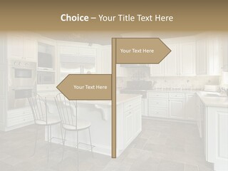 Home Residential Cabinet PowerPoint Template