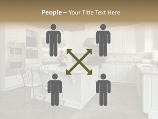 Home Residential Cabinet PowerPoint Template