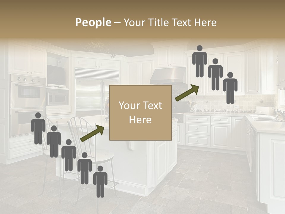 Home Residential Cabinet PowerPoint Template