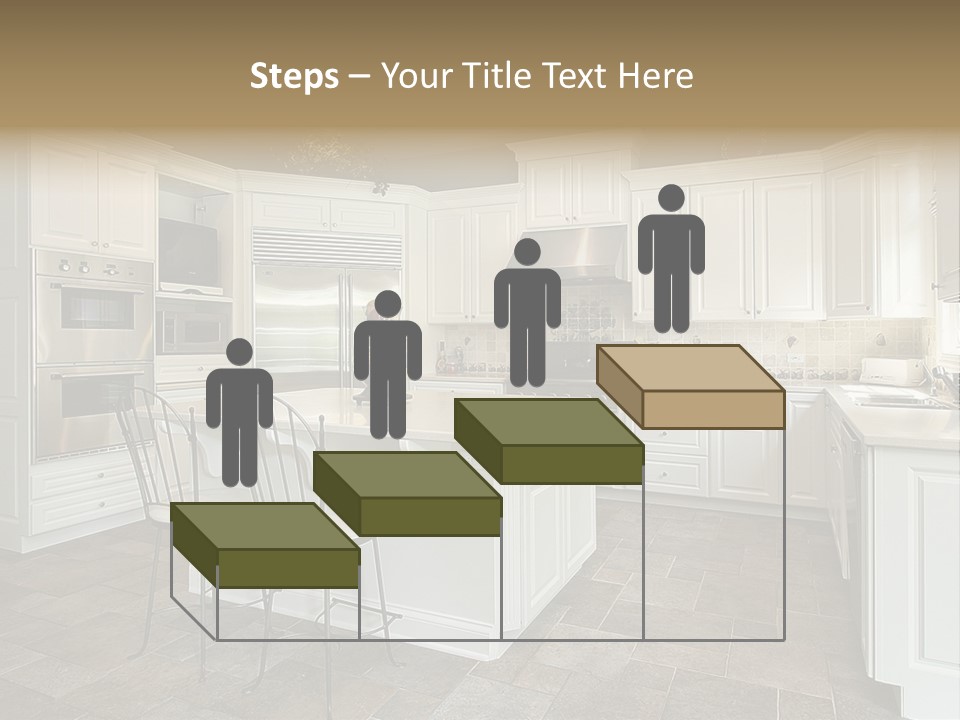 Home Residential Cabinet PowerPoint Template