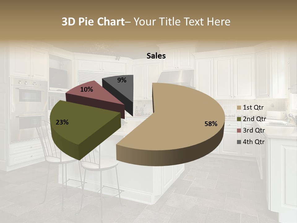 Home Residential Cabinet PowerPoint Template
