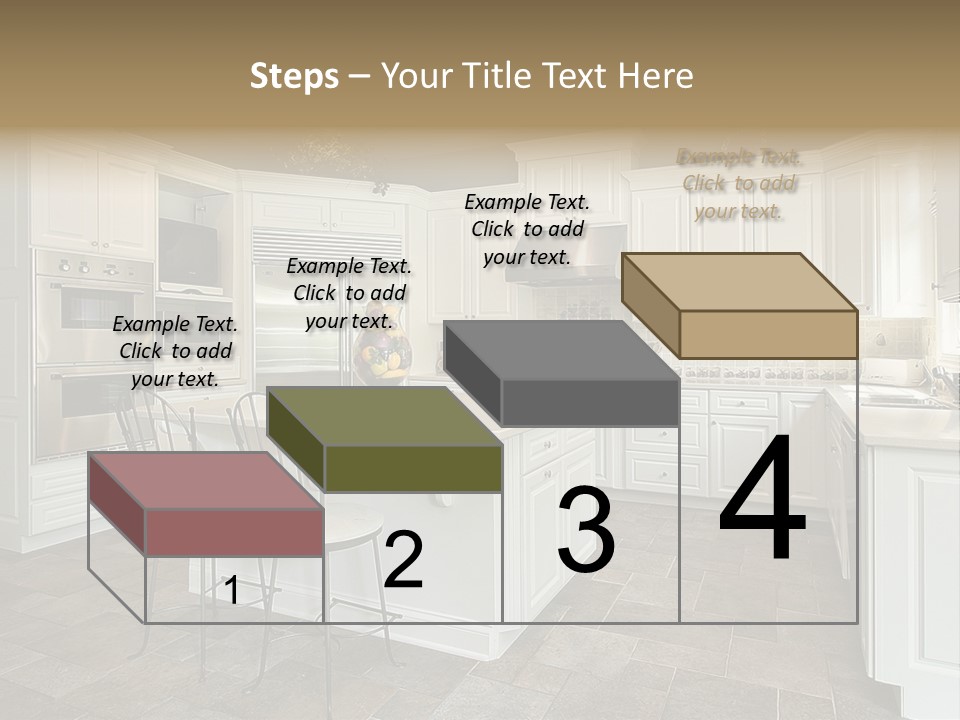 Home Residential Cabinet PowerPoint Template