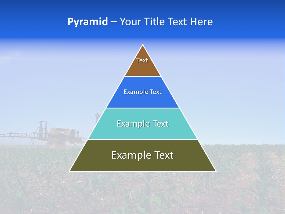 Agronomic Cultivating Season PowerPoint Template