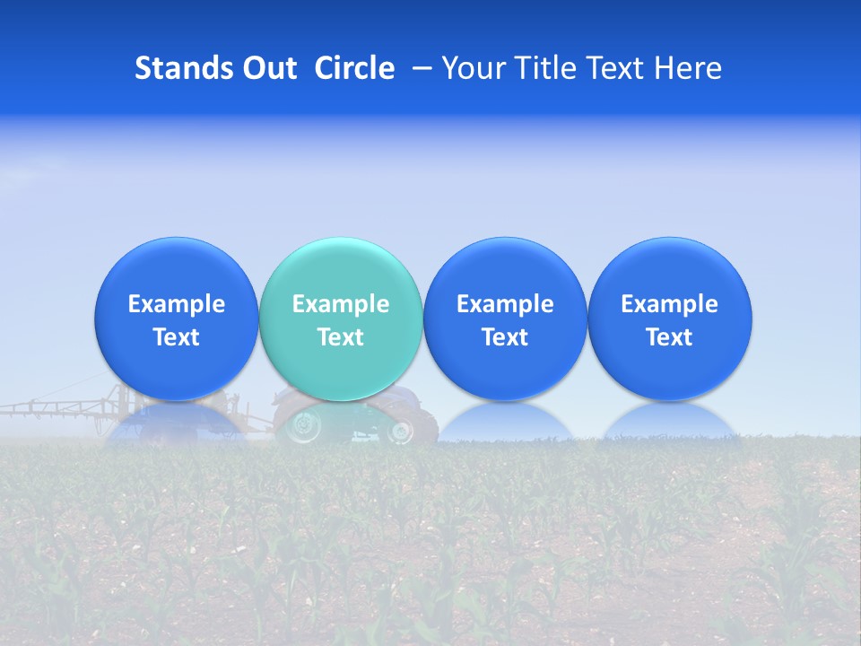 Agronomic Cultivating Season PowerPoint Template