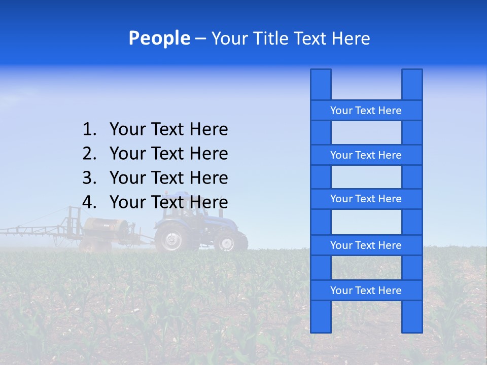 Agronomic Cultivating Season PowerPoint Template