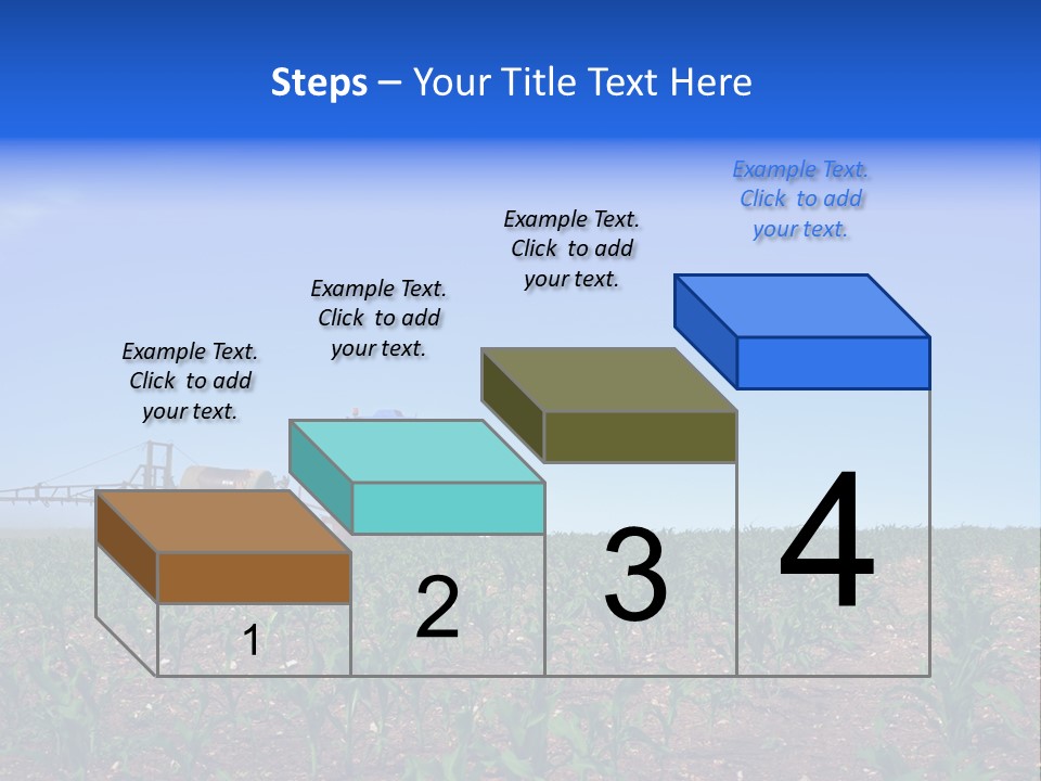 Agronomic Cultivating Season PowerPoint Template