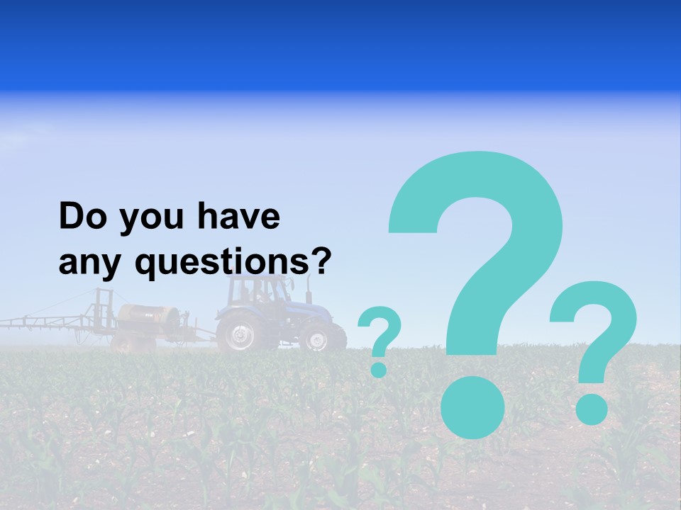Agronomic Cultivating Season PowerPoint Template