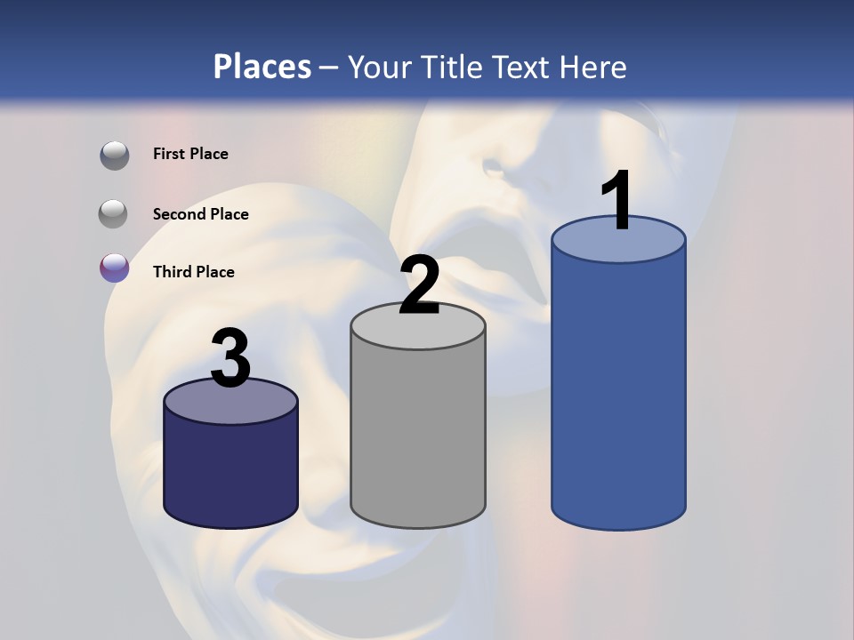 Performance Comedy Men PowerPoint Template