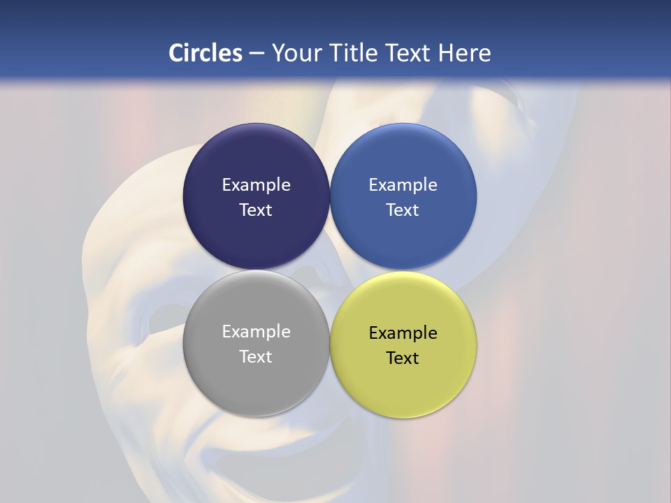 Performance Comedy Men PowerPoint Template