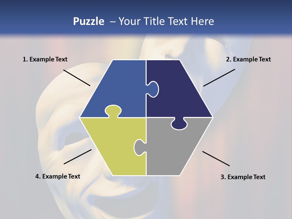 Performance Comedy Men PowerPoint Template