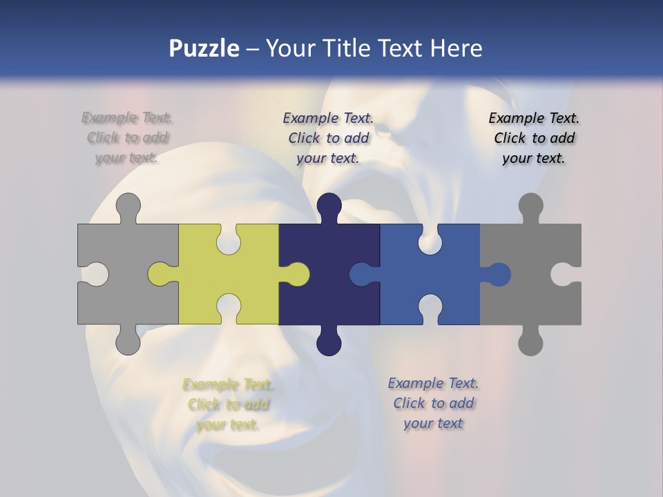 Performance Comedy Men PowerPoint Template