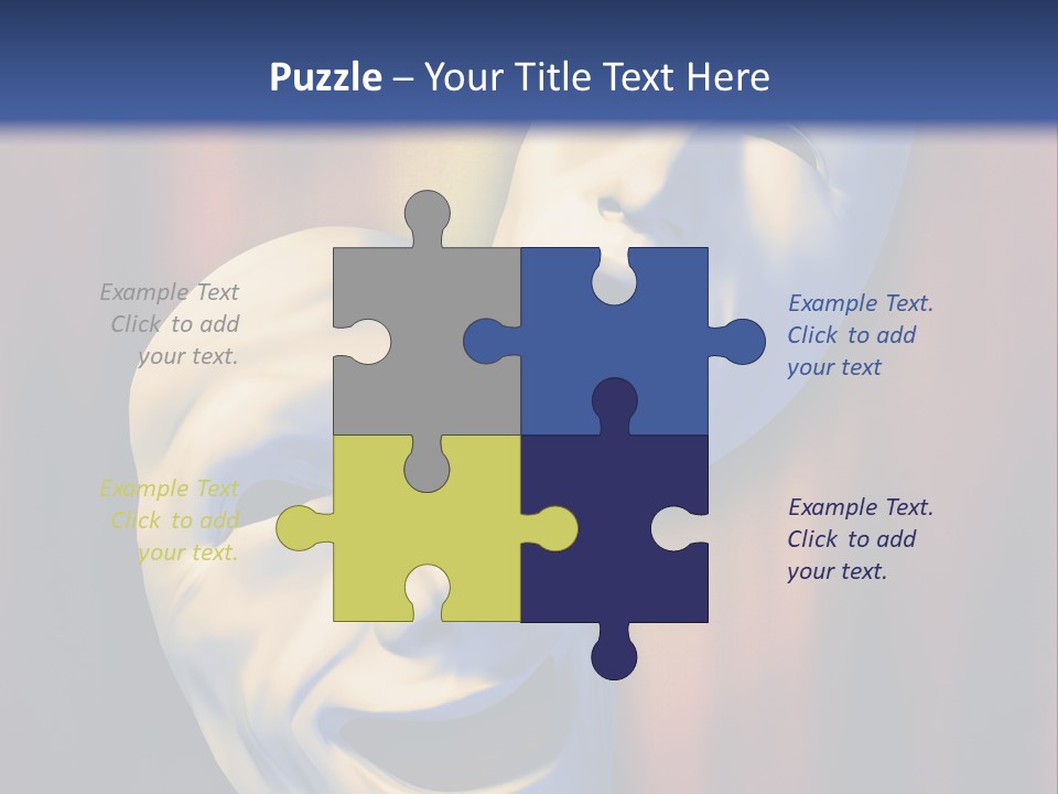 Performance Comedy Men PowerPoint Template