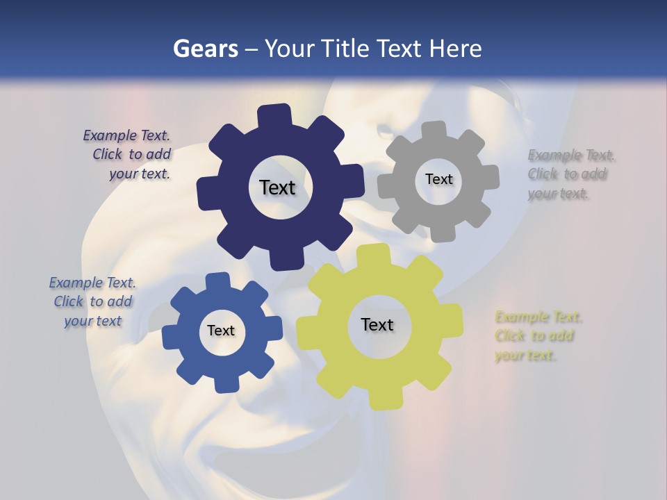 Performance Comedy Men PowerPoint Template