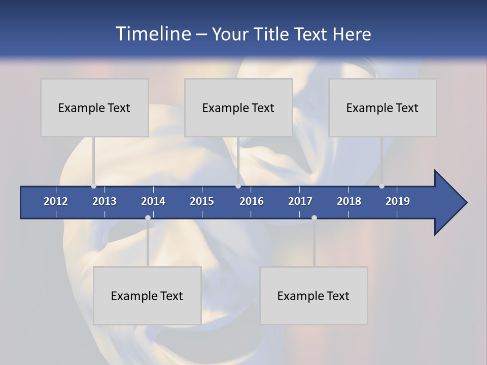 Performance Comedy Men PowerPoint Template
