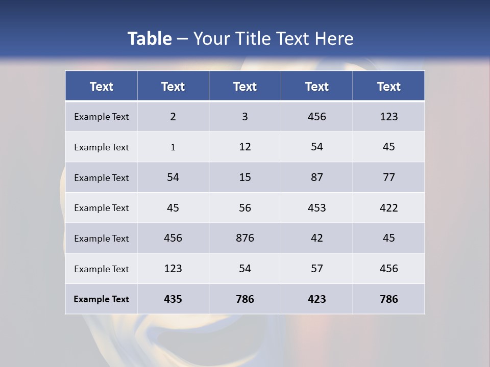 Performance Comedy Men PowerPoint Template