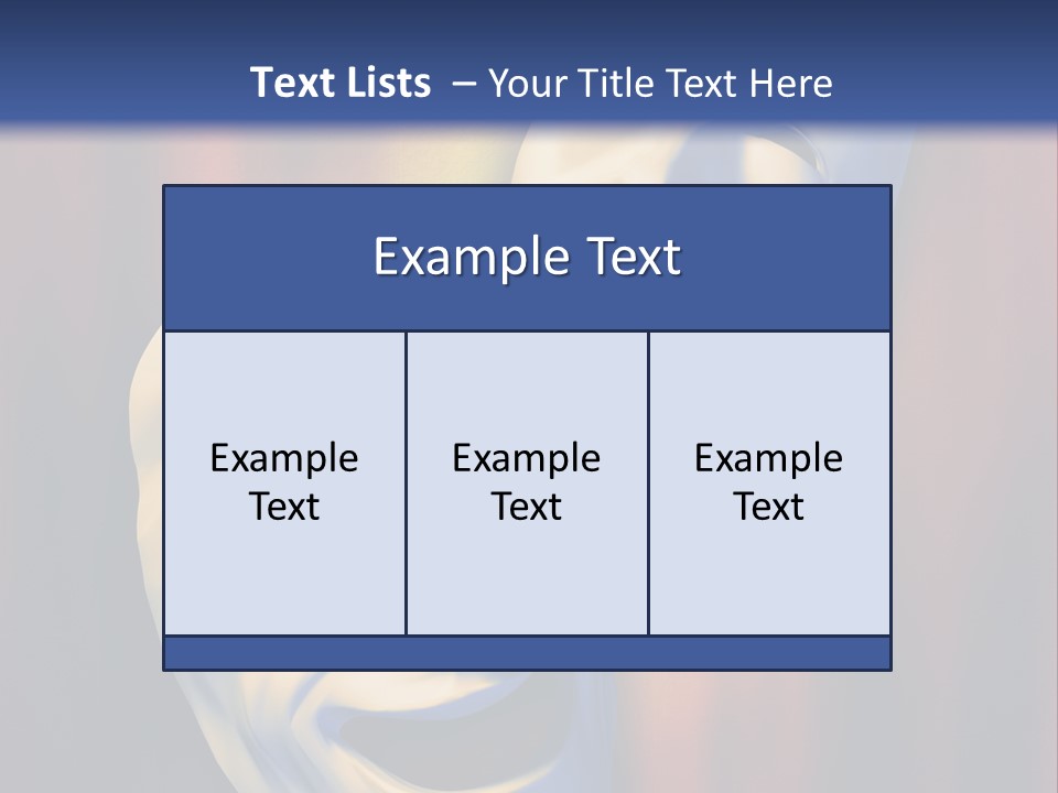 Performance Comedy Men PowerPoint Template
