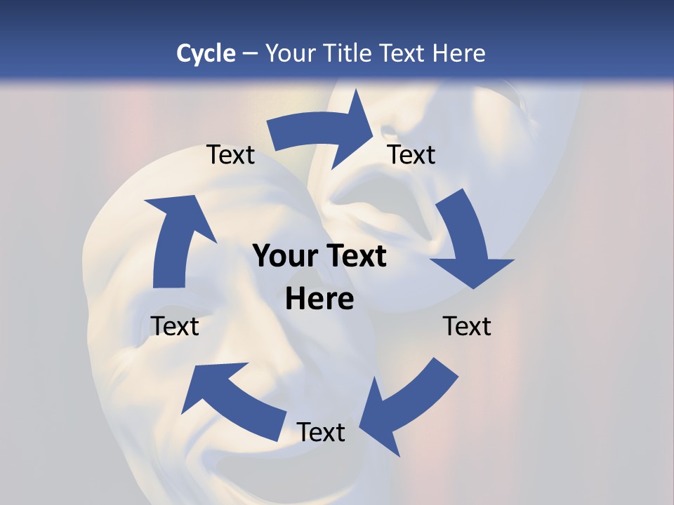 Performance Comedy Men PowerPoint Template