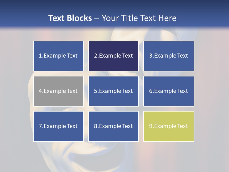 Performance Comedy Men PowerPoint Template