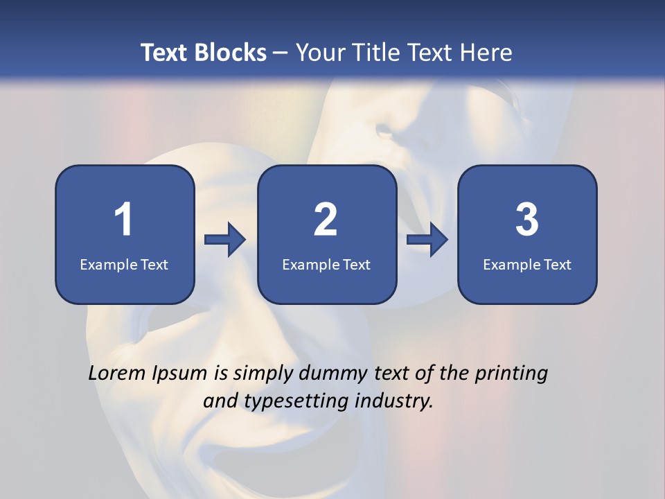 Performance Comedy Men PowerPoint Template