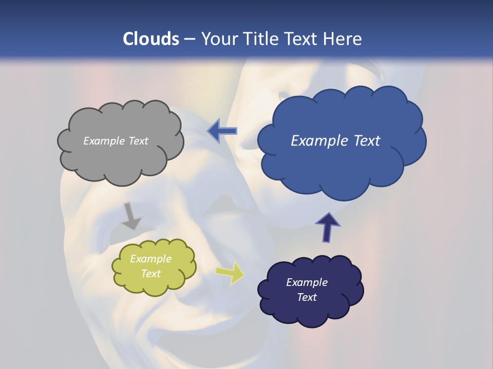 Performance Comedy Men PowerPoint Template