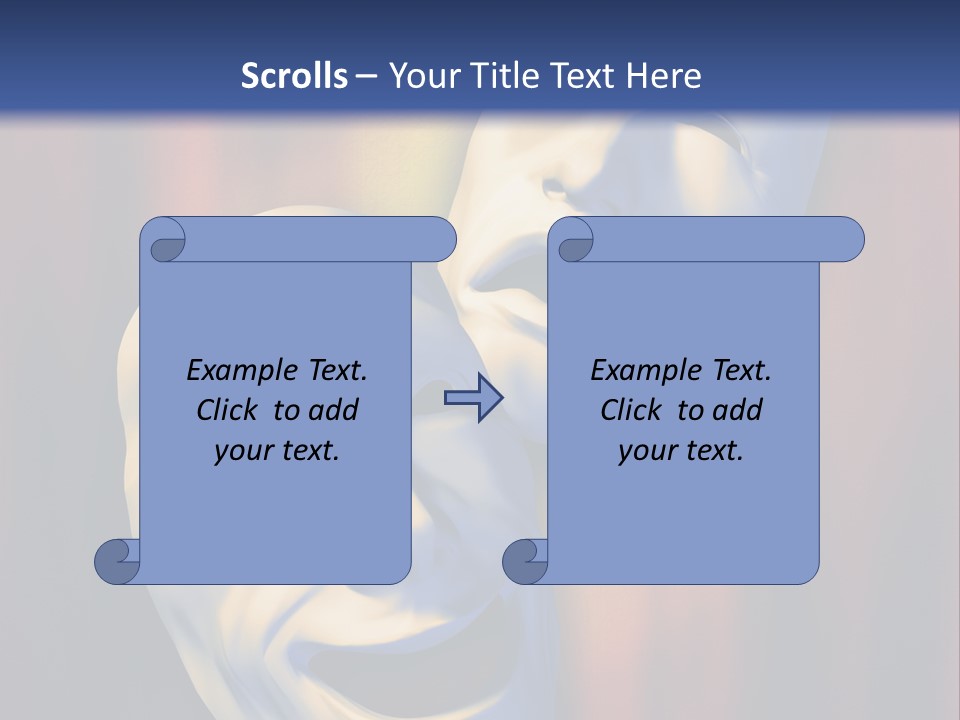 Performance Comedy Men PowerPoint Template
