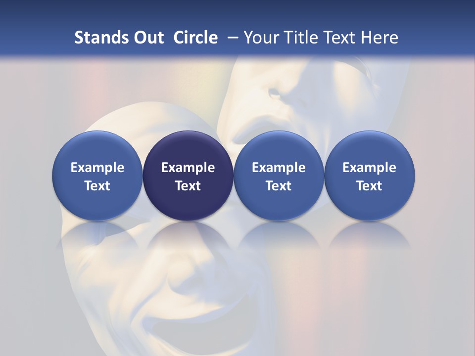 Performance Comedy Men PowerPoint Template