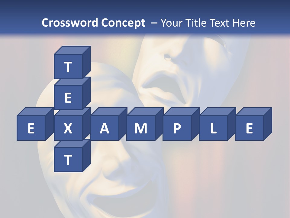 Performance Comedy Men PowerPoint Template