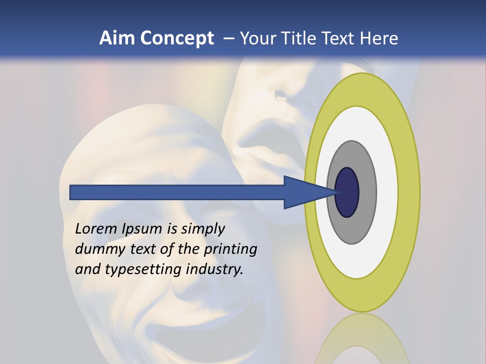 Performance Comedy Men PowerPoint Template