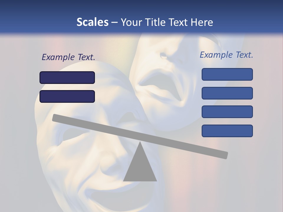 Performance Comedy Men PowerPoint Template