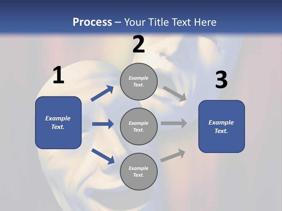Performance Comedy Men PowerPoint Template