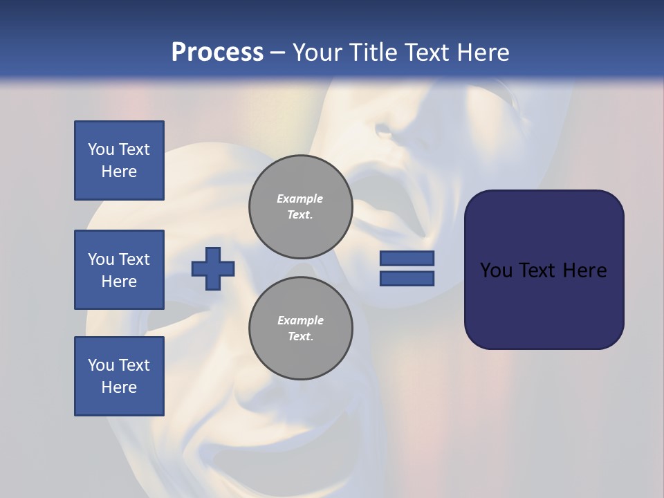 Performance Comedy Men PowerPoint Template