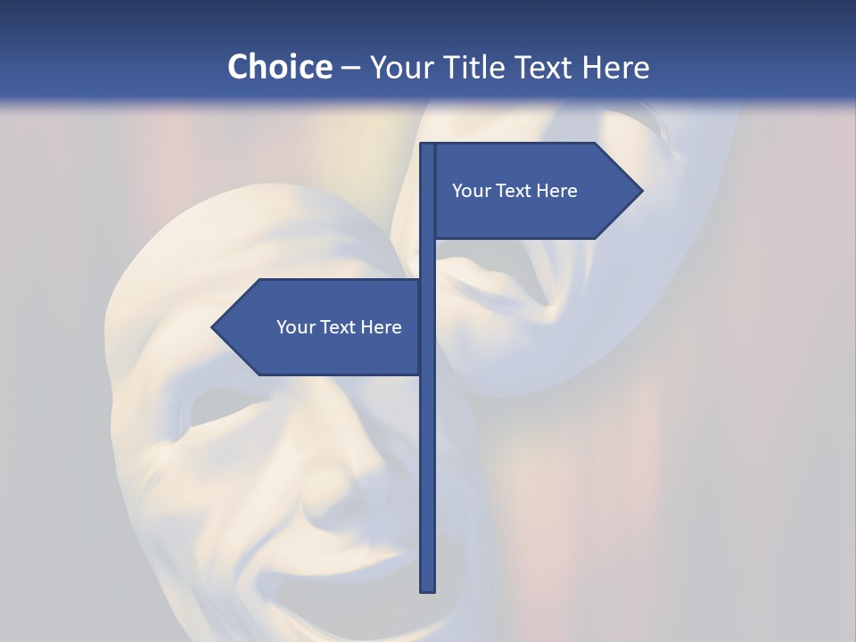 Performance Comedy Men PowerPoint Template