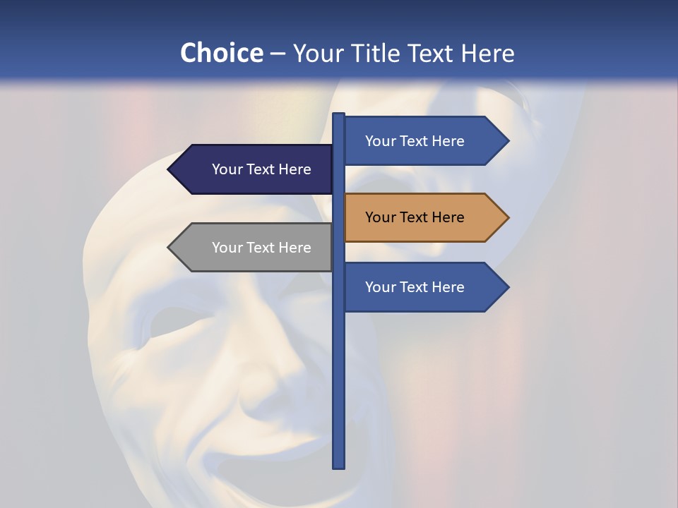 Performance Comedy Men PowerPoint Template