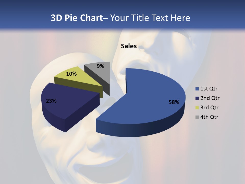 Performance Comedy Men PowerPoint Template