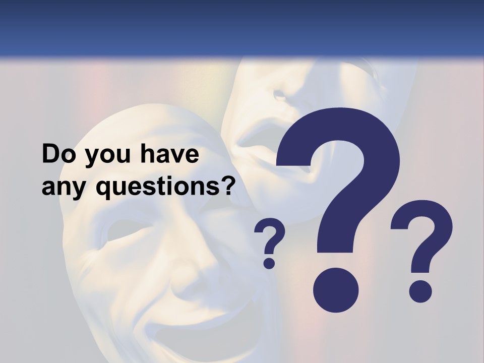 Performance Comedy Men PowerPoint Template