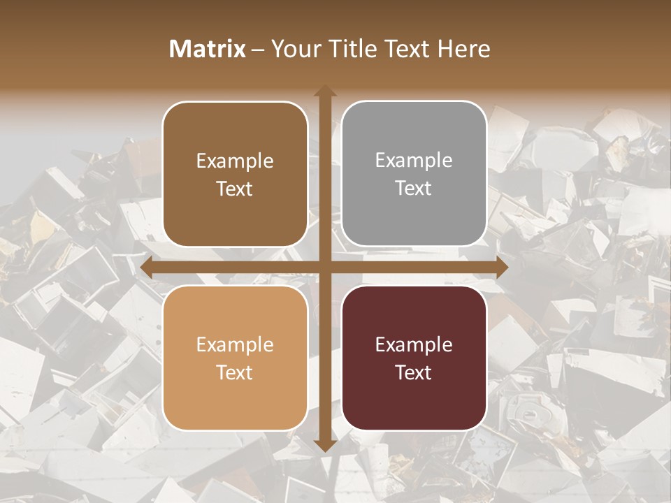 A Pile Of Old Televisions Sitting On Top Of Each Other PowerPoint Template