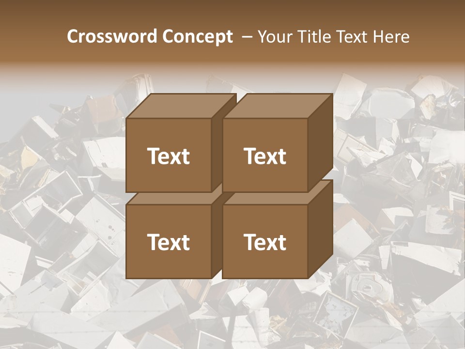 A Pile Of Old Televisions Sitting On Top Of Each Other PowerPoint Template