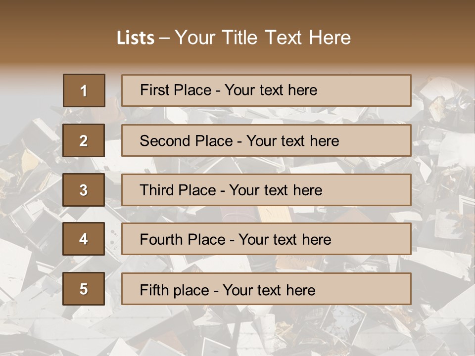 A Pile Of Old Televisions Sitting On Top Of Each Other PowerPoint Template